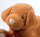 Peluş Yumuşacık Sevimli Köpek, Uyku ve Oyun Arkadaşı - 80 cm thumbnail 2