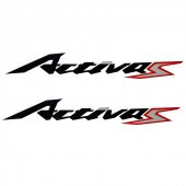 Honda Activa S Sticker Yazi Seti - 1
