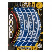 Yamaha MT 07 Jant Şeridi Yeni Model Mavi - 1