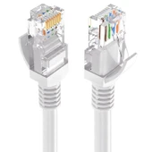 Ayt Cat5 10 Metre RJ45 Patch Network Ethernet İnternet Kablosu Jack Soketleri Takılı Hazır Kablo - 3