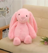HEDİYELİ- Uyku Arkadaşım Uzun Kulak Bunny Peluş Tavşan 65 cm thumbnail 10