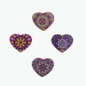 Silka Mandala Kalpli Silgi 4 Lü Set - 1