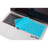 Laptop Macbook Pro Klavye Koruyucu (UK-EU İngilizce) 12inç A1534 - 13inç A1708 ile Uyumlu - 3