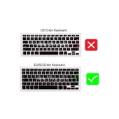 Macbook Air 11inç Klavye Koruyucu (UK-EU İNGİLİZCE) A1370 A1465 Modelleri ile Uyumlu - 2