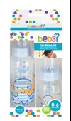 Bebsi Cam Biberon Seti (Mavi - Pembe) (250ML+125ML) (Karma 2 Li Set) - 2