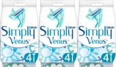 Gillette Simply Venus 2 Kullan At Kadın Tıraş Bıçağı 12 Li Set (3PK*4) - 1