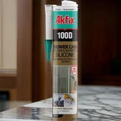 Akfix 100D Duşakabin Silikonu Şeffaf 280ml - 2