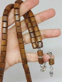 Venge Ağacı Silindir 99luk Tesbih 8mm (5147) thumbnail 5