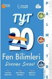 YKS TYT Palmetre Fen Bilimleri 20 Deneme Sınavı Palme Yayınevi - 1