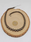 Galaksi Serisi Pirit Taşı Tasarım Kolye thumbnail 4