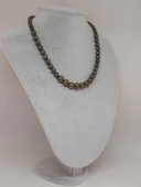 Galaksi Serisi Pirit Taşı Tasarım Kolye thumbnail 3