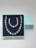 Galaksi Serisi Labradorit Taşı Kolye & Bileklik Seti thumbnail 6