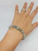 Galaksi Serisi Labradorit Taşı Tasarım Bileklik thumbnail 2