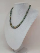 Galaksi Serisi Afrika Turkuaz Taşı Tasarım Kolye thumbnail 5