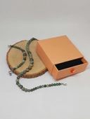 Galaksi Serisi Afrika Turkuaz Taşı Kolye & Bileklik Seti thumbnail 3