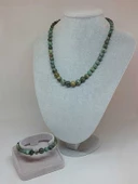 Galaksi Serisi Afrika Turkuaz Taşı Kolye & Bileklik Seti thumbnail 2