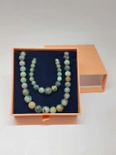 Galaksi Serisi Afrika Turkuaz Taşı Kolye & Bileklik Seti thumbnail 6