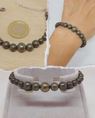 Galaksi Serisi Pirit Taşı Tasarım Bileklik thumbnail 1