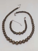 Galaksi Serisi Pirit Taşı Kolye & Bileklik Seti thumbnail 7