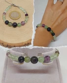 Galaksi Serisi Florit Taşı Tasarım Bileklik thumbnail 1