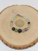 Galaksi Serisi Florit Taşı Tasarım Bileklik thumbnail 3