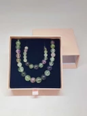 Galaksi Serisi Florit Taşı Kolye & Bileklik Seti thumbnail 5