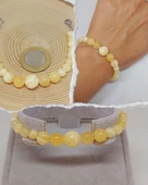 Galaksi Serisi Kalsit Taşı Tasarım Bileklik thumbnail 1