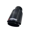 AKROPOVİÇ EKSOZ UCU YUVARLAK CARBON 76MM - 4