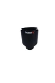 AKROPOVİÇ EKSOZ UCU YUVARLAK CARBON 76MM - 2