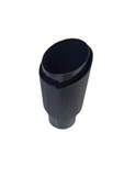 AKROPOVİÇ EKSOZ UCU YUVARLAK CARBON 100MM - 2