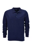 Erkek Polo Yaka Cepli Sweatshirt  6857 BGL-ST04024 thumbnail 3