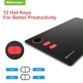 10Moons G20 Android Uyumlu 8192 Seviye Profesyonel Grafik Tablet - 4