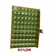 KULUÇKA MAKİNE VİYOL 63 LÜK OTOMATİK 2,5 RPM MOTORLU - 1