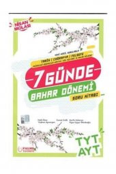Yks Tyt Ayt (tcf) 7 Günde Bahar Dönemi Soru Kitabı - 1