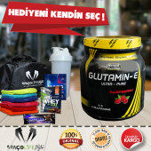 Hendrix Glutamine Ultra Pure 500 Gr + HEDİYENİ KENDİN SEÇ! - 1