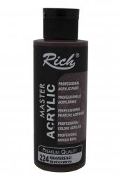 Rich Akrilik Boya Master 120 CC Kahverengi 120-224 - 1