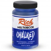 Rich Akrilik Boya Multi Decor Chalked 250 CC Ultramarine 4556 - 2