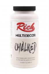 Rich Akrilik Boya Multi Decor Chalked 500 CC Paris Gri 4574 - 1