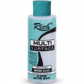 Rich Akrilik Boya Multi Surface 120 CC Antik Mavi 2306 - 2