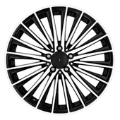 EMR-DY980-02 9.5x20" -5x112 ET40 66.6 Black Diamond Jant (4 Adet) thumbnail 2