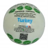 Beyaz Gül El Yapımı Banyo Küvet Topu Sabunu Beyaz 90-120 Gr - 3