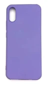 Xiaomi Redmi 9A Uyumlu Yumuşak Mat Slikon Kılıf Lila - 1