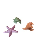 Derinlerin Gizemli Dünyası Çocuğunuzun Odağında! Mini Boy 10 lu Okyanus Canlıları Hayvanları Seti thumbnail 3