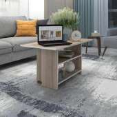 Kenzlife orta salon sehpası boston crd 075*090*50 yemek masası thumbnail 1