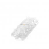 10Lu Plastik Yumurta Viyolü (100 Adet) - 2