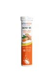 ACTO® Vit C Vitamini 15 Efervesan Tablet | Vitamin C, Çinko ve Zerdeçal İçeren Takviye Edici Gıda - 5