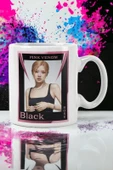 Hediyemi Blackpink Grubu Rose Poster Baskılı Kupa Bardak - 1