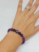 Galaksi Serisi Ametist Taşı Tasarım Bileklik thumbnail 2