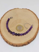 Galaksi Serisi Ametist Taşı Tasarım Bileklik thumbnail 3