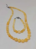 Galaksi Serisi Kalsit Taşı Kolye & Bileklik Seti thumbnail 5